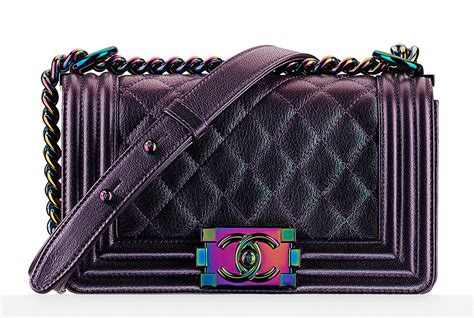 chanel iridescent boy bag sizes|chanel boy bag small.